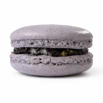 Macaron bleuet camerise