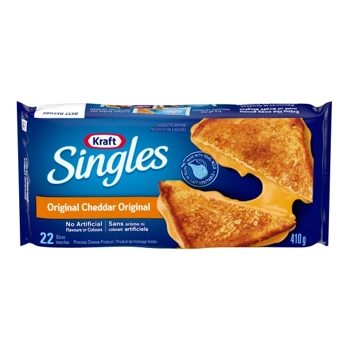 Tranches De Fromage cheddar Singles Original