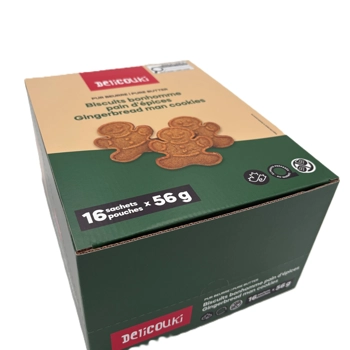 Biscuits bonhomme pain d'épices pur beurre