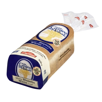 Miche blanche sans gras sans sucre ajoutés