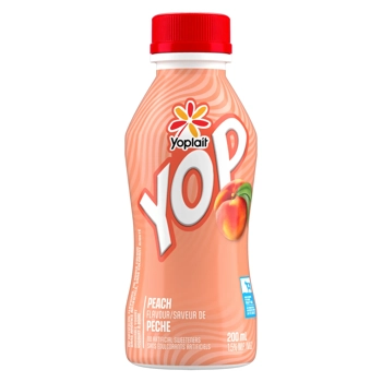 Yoplait YOP Drinkable Yogurt Peach 1.5% M.F. 200ML