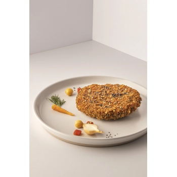 Chickpea and caramelized onion patty