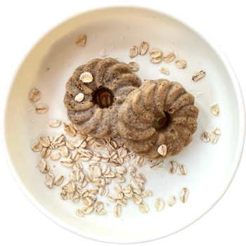 Banana and peanut fritters