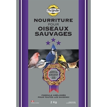 Oiseaux sauvages Argent