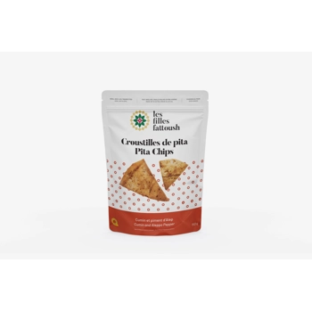 Cumin and Aleppo Pepper Pita Chips