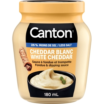 White Cheddar Fondue & Dipping Sauce 25% Less Salt