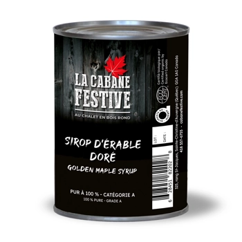 Sirop d'érable biologique au détail