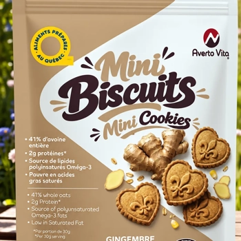 Mini biscuit gingembre