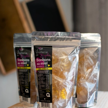 Honey and lemon candies