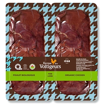 Foie de poulet biologique