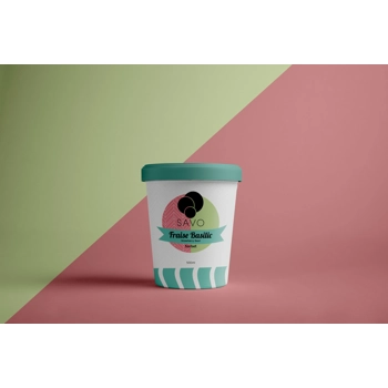 Sorbet Fraise Basilic