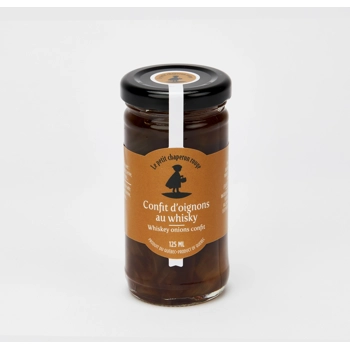 Whiskey onions confit