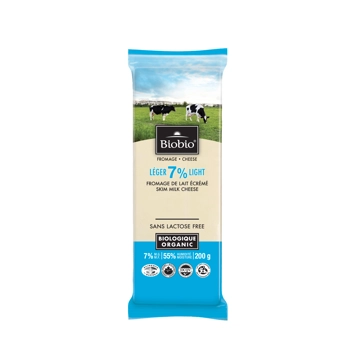Fromage 7 % fait de lait écrémé