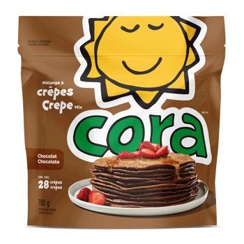 Chocolate crepe mix