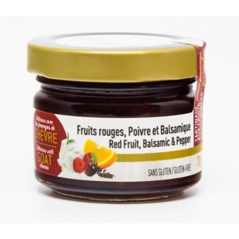 Red Fruit, Balsamic & Pepper