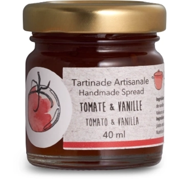 Tomato and vanilla spread