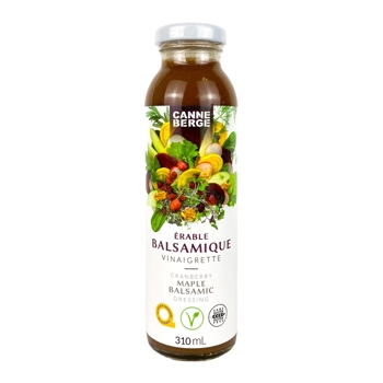 Vinaigrette balsamique canneberge érable