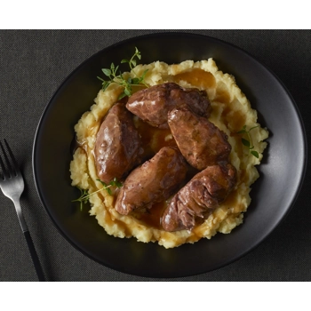 Joue de porc confite dans le gras de canard