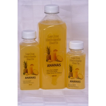 Jus Ananas passion sans sucre.