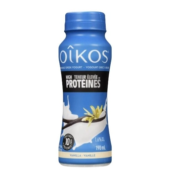 Yogourt à boire, Vanille