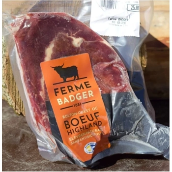 Bifteck d'entrecôtes de boeuf