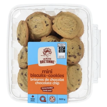 Mini chocolate chip cookies