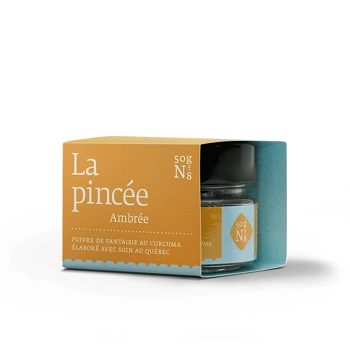 La pincée Ambrée · Fine & fancy curcuma pepper