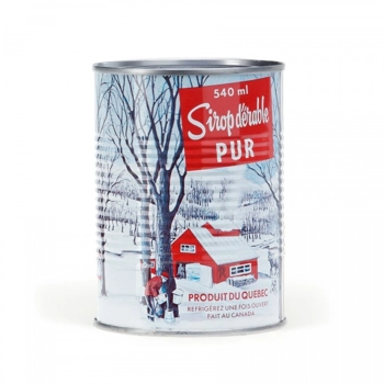 Sirop d'érable foncé goût robuste