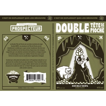 Bière Double Tête de Pioche NEIPA