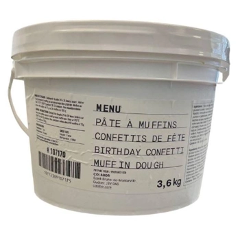 BIRTHDAY CONFETTI MUFFIN BATTER