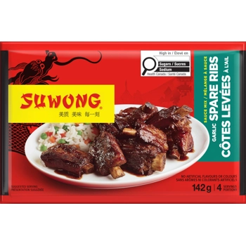 Mélange à sauce côtes levées à l'ail