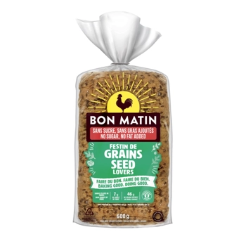 Pain festin de grains sans sucre, sans gras ajoutés