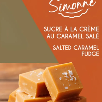 Sucre à la crème au caramel salé