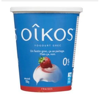 Yogurt Greek 0% m.f. - Strawberry