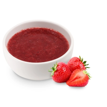 Purée de fraises sans sucre ajouté
