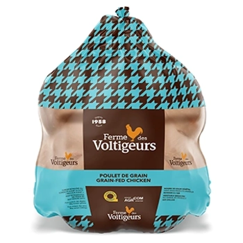Gros poulets entiers de grain végétal
