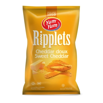 Ripplets Chips Sweet Cheddar