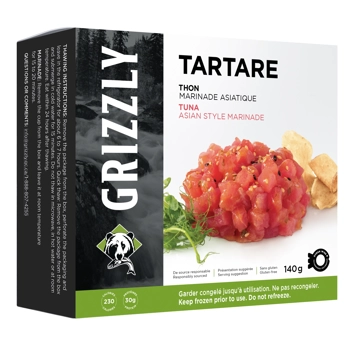 Tartare de thon et marinade asiatique