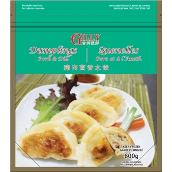 GA-8: GILLY - Pork & Dill Dumplings