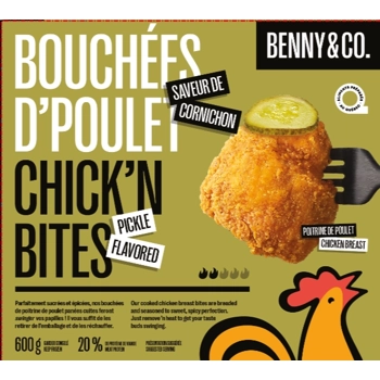 Bouchée de poulet cornichon