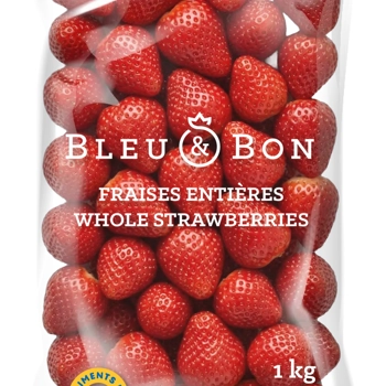 Fraises entières surgelées HRI 1 kg