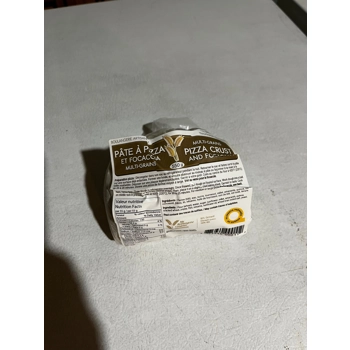 Pâte à pizza et focaccia multi grains.