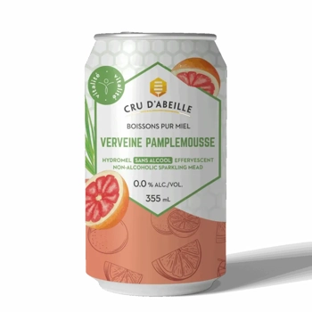 Hydromel sans alcool - Verveine Pamplemousse