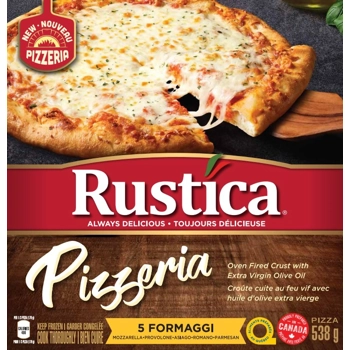 Rustica Pizzeria 5 Formaggi Pizza