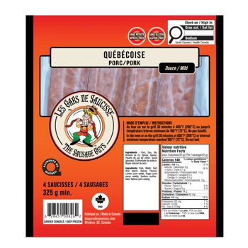 Québecoise sausage