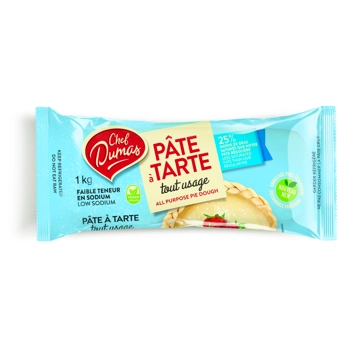 All purpose non hydrogenated pie dough