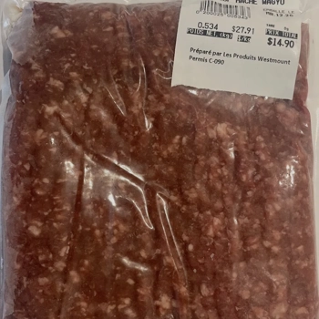 Boeuf Wagyu haché