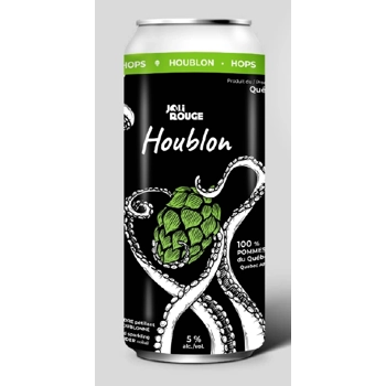 Cocktail au cidre pétillant gazéifié houblonné