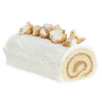 Cream fudge log