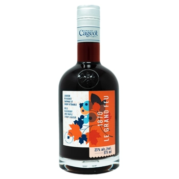 Liqueur de bleuet sauvage et sirop d'érable 1870 - Le Grand Feu